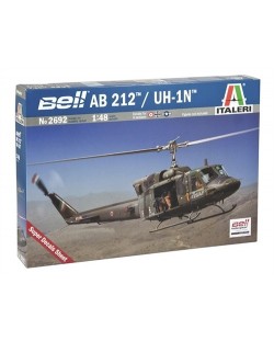 Военен сглобяем модел - Военен хеликоптер на САЩ BELL AB212/UH-1N