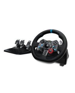 Волан с педали Logitech - G29, черен, PC/PS4/PS5