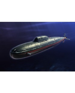 Военен сглобяем модел - Руска подводница ССН клас Алфа "Лира" (Alfa Class SSN “Lyre”)