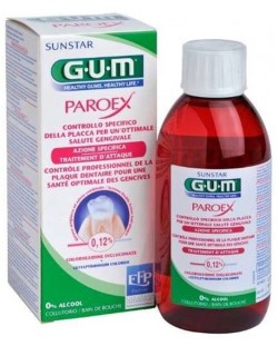 Gum Вода за уста Paroex, с 0.12% хлорхексидин, 300 ml