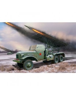Военен сглобяем модел - Съветска система за залпов огън БM-13 "Катюша" (BM-13)