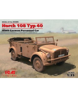 Военен сглобяем модел - Германски лек командирски автомобил Horch 108 Typ 40