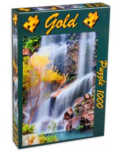 Пъзел Gold Puzzle от 1000 части - Водопад