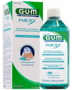 Gum Вода за уста Paroex, с 0.06% хлорхексидин, 500 ml