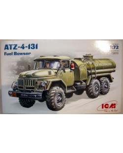 Военен сглобяем модел - Руски камион-цистерна АТЗ-4-131 /ATZ-4-131/