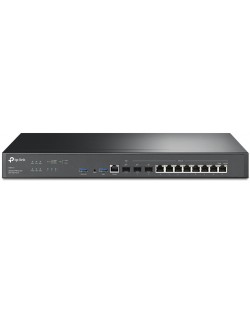 VPN Рутер TP-Link - ER8411, 12 порта, черен