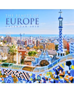 Wall Calendar 2018: The Beauty of Europe