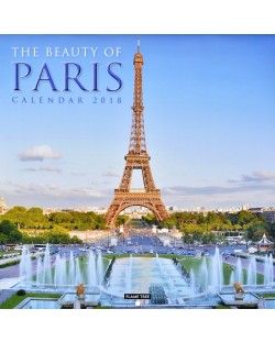 Wall Calendar 2018: The Beauty of Paris