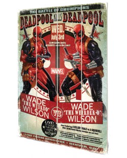 Арт панел Pyramid Marvel: Deadpool - Wade vs Wade