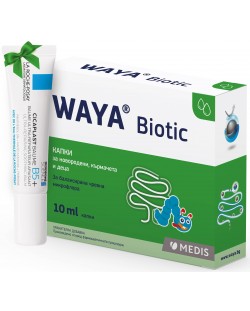 Waya Biotic, 10 ml + подарък Cicaplast Baume B5+, La Roche-Posay, 15 ml