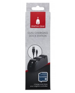 Зарядно устройство Spartan Gear - Dual Charging Dock Station, за PS4