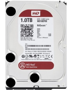 Твърд диск Western Digital - Red, 1TB, 5400 rpm, 3.5''