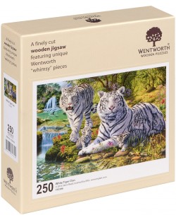 Пъзел Wentworth от 250 части – Семейство бенгалски тигри