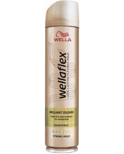 Wella Wellaflex Лак за коса Brilliant Colors 3, 250 ml