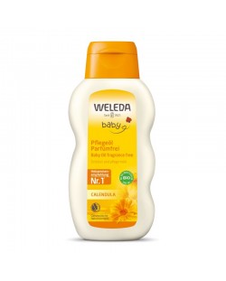 Олио с невен за масаж и почистване Weleda, 200 ml