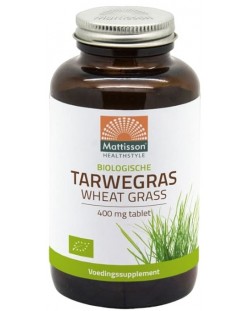 Wheat Grass, 400 mg, 350 таблетки, Mattisson Healthstyle