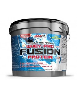 Whey Pure Fusion, двоен бял шоколад, 4000 g, Amix