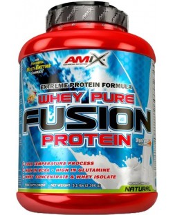 Whey Pure Fusion, ябълки с канела, 2300 g, Amix