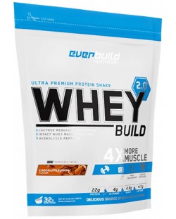 Whey Build 2.0, шоколад и кокос, 1000 g, Everbuild