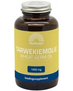 Wheat Germ Oil, 1000 mg, 90 капсули, Mattisson Healthstyle