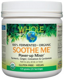 Whole Earth & Sea Soothe Me Power-up Mixer, неовкусен, 125 g, Natural Factors