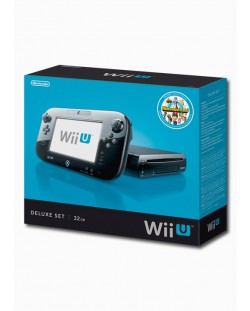  Nintendo Wii U Premium Black (+Nintendo Land)