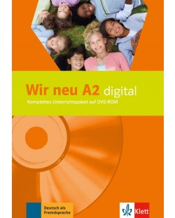 Wir Neu A2: digital DVD-ROM / Немски език - ниво A2: DVD носител