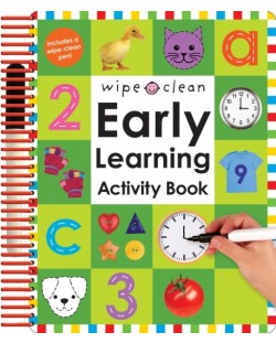 Wipe Clean: Early Learning Activity Book