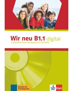 Wir Neu В1.1: digital DVD-ROM / Немски език - ниво В1.1: DVD носител