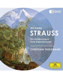 Wiener Philharmoniker - Strauss, R.: Ein Heldenleben, Alpensinfonie, Rosenkavalier-Suite (2 CD)