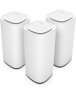 Wi-Fi система Linksys - Velop Pro 7, 3 модула, бяла