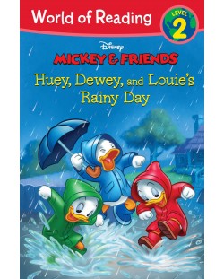 World of Reading: Mickey & Friends Huey, Dewey, and Louie's Rainy Day