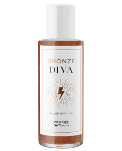 Wooden Spoon Сухо блестящо олио за тяло Bronze Diva, 100 ml