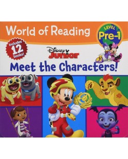 World Of Reading Disney Junior Meet The Characters (Pre-Level 1 Box Set)