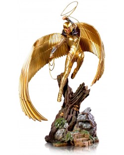 Статуетка Iron Studios DC Comics: Wonder Woman - Gold Armor, 32 cm