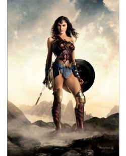 Метален постер Displate - DC Comics: Justice League Movie - Wonder Woman