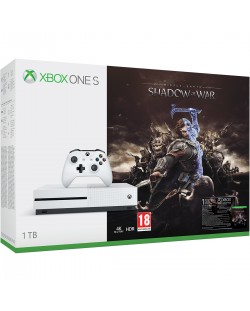 Xbox One S 1TB + Middle-earth: Shadow of War