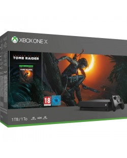 Xbox One X + Shadow of the Tomb Raider
