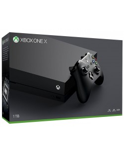 Xbox One X - Black (разопакован)