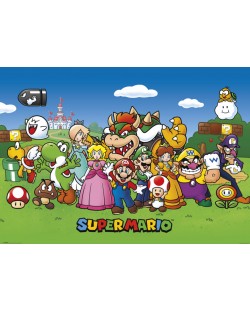 Плакат XL Pyramid Games: Super Mario - Animated