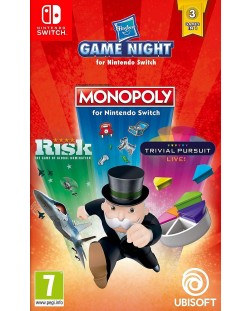 Compilation Hasbro Monopoly & Risk & Trivial Pursuit (Nintendo Switch)