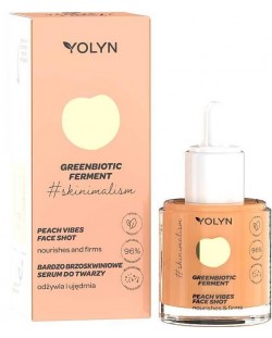 Yolyn Greenbiotic Ferment Серум за лице, праскова и галактомисис, 20 ml