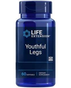 Youthful Legs, 60 софтгел капсули, Life Extension