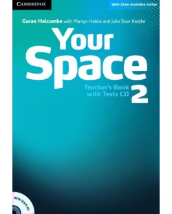 Your Space 2: Английски език - ниво А2 (книга за учителя + CD с тестове)