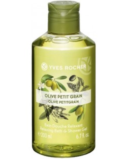 Yves Rocher Plaisirs Nature Душ гел, маслина и петитгрен, 200 ml