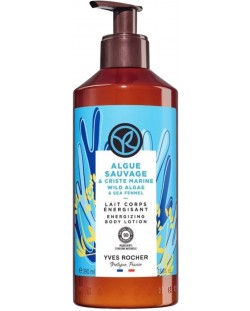 Yves Rocher Bain Nature Мляко за тяло, диви водорасли, 390 ml