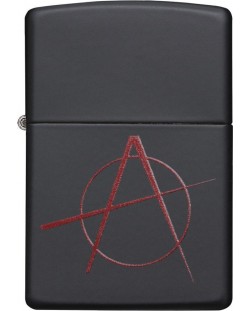 Запалка Zippo - Анархия, матирана