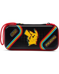 Калъф PowerA - Travel Pro Case, Pikachu Arcade (Nintendo Switch/Lite/OLED)
