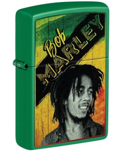 Запалка Zippo - Bob Marley, зелена