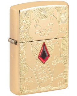 Запалка Zippo Armor - Lucky Cat Design